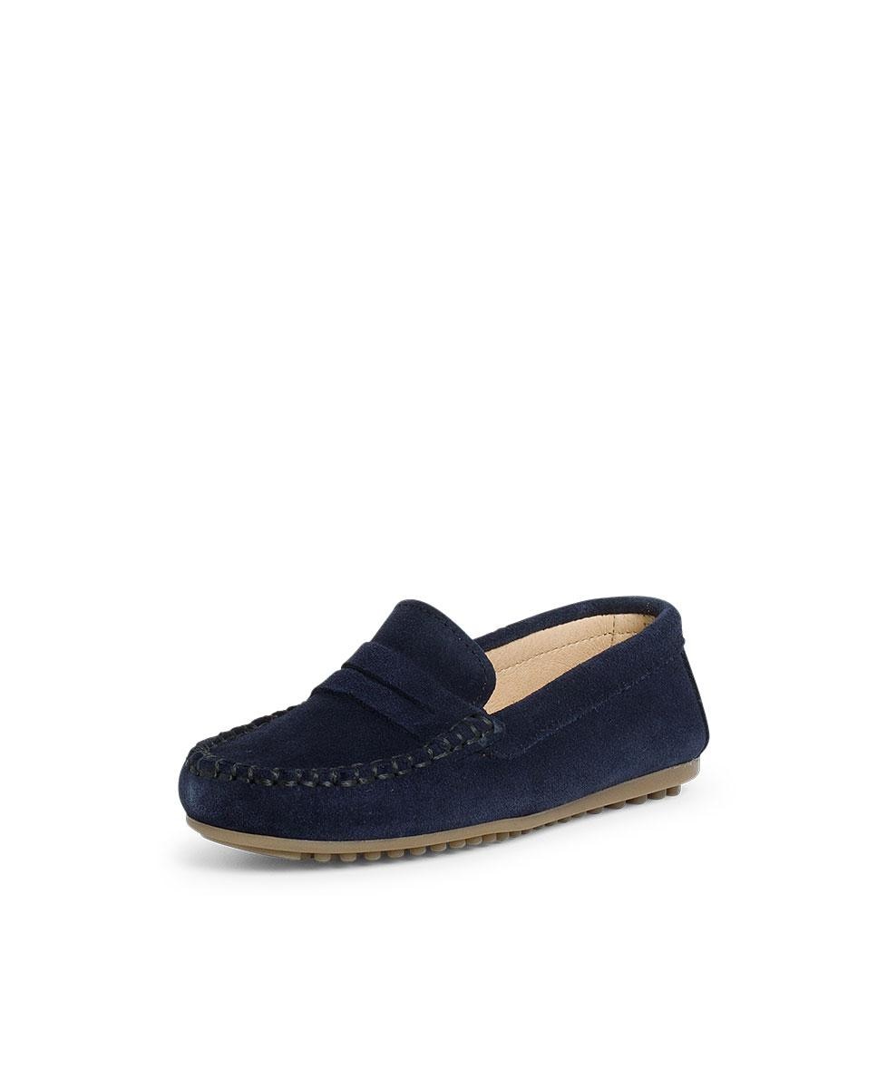 Mocasines de niños serraje antifaz - Pisamonas - Azul marino Azul marino-2