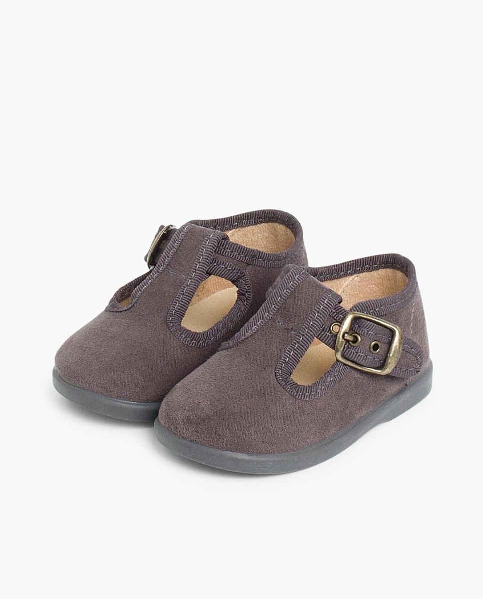 Pepitos de bebé niño de serratex - Pisamonas - Gris Gris-4