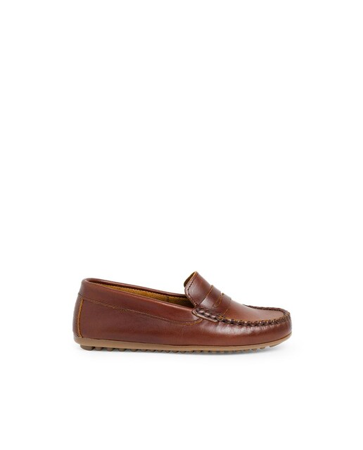 Imagen 0 de Mocasines de niño de piel