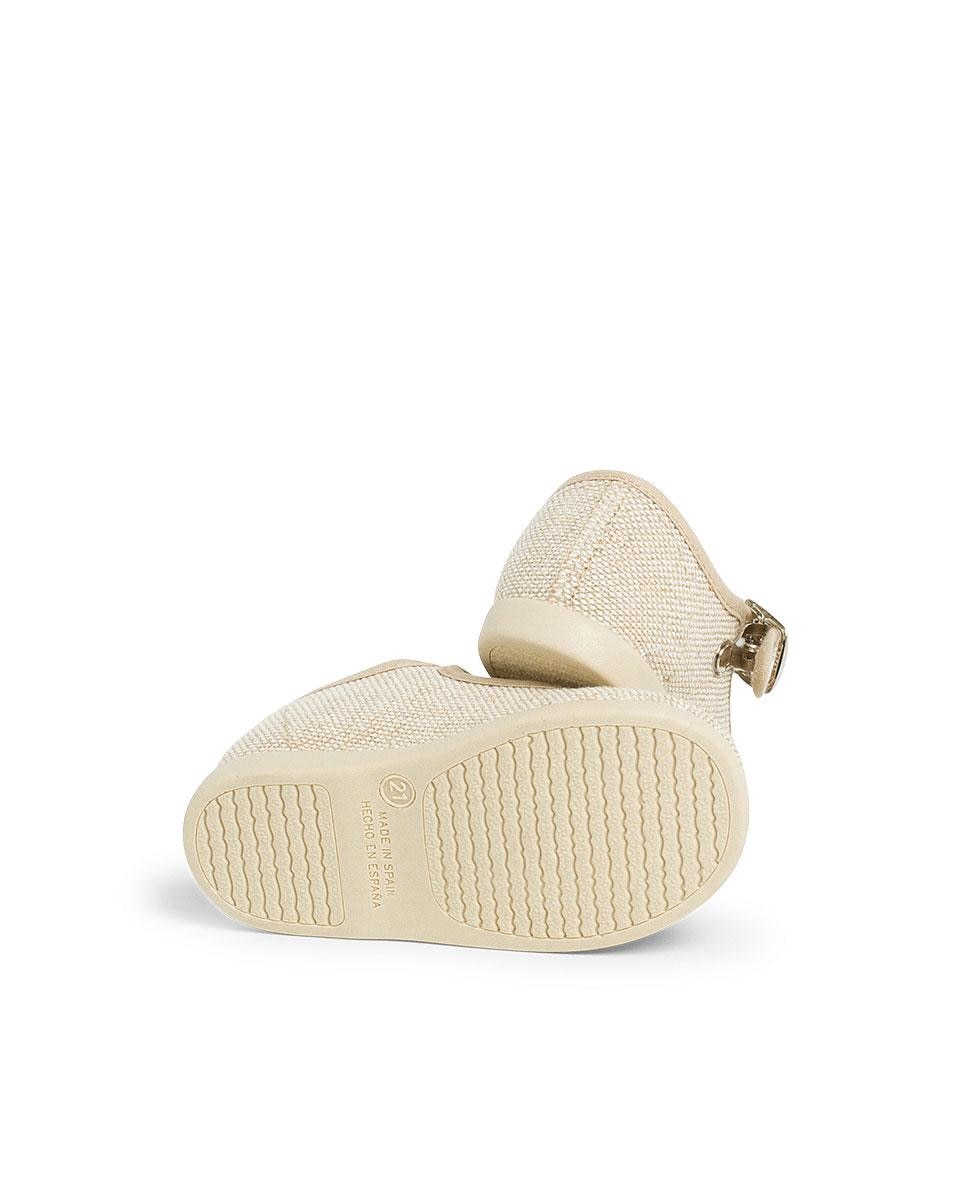 Imagen 3 de Pepitos de bebé lino con hebilla - Beige Beige