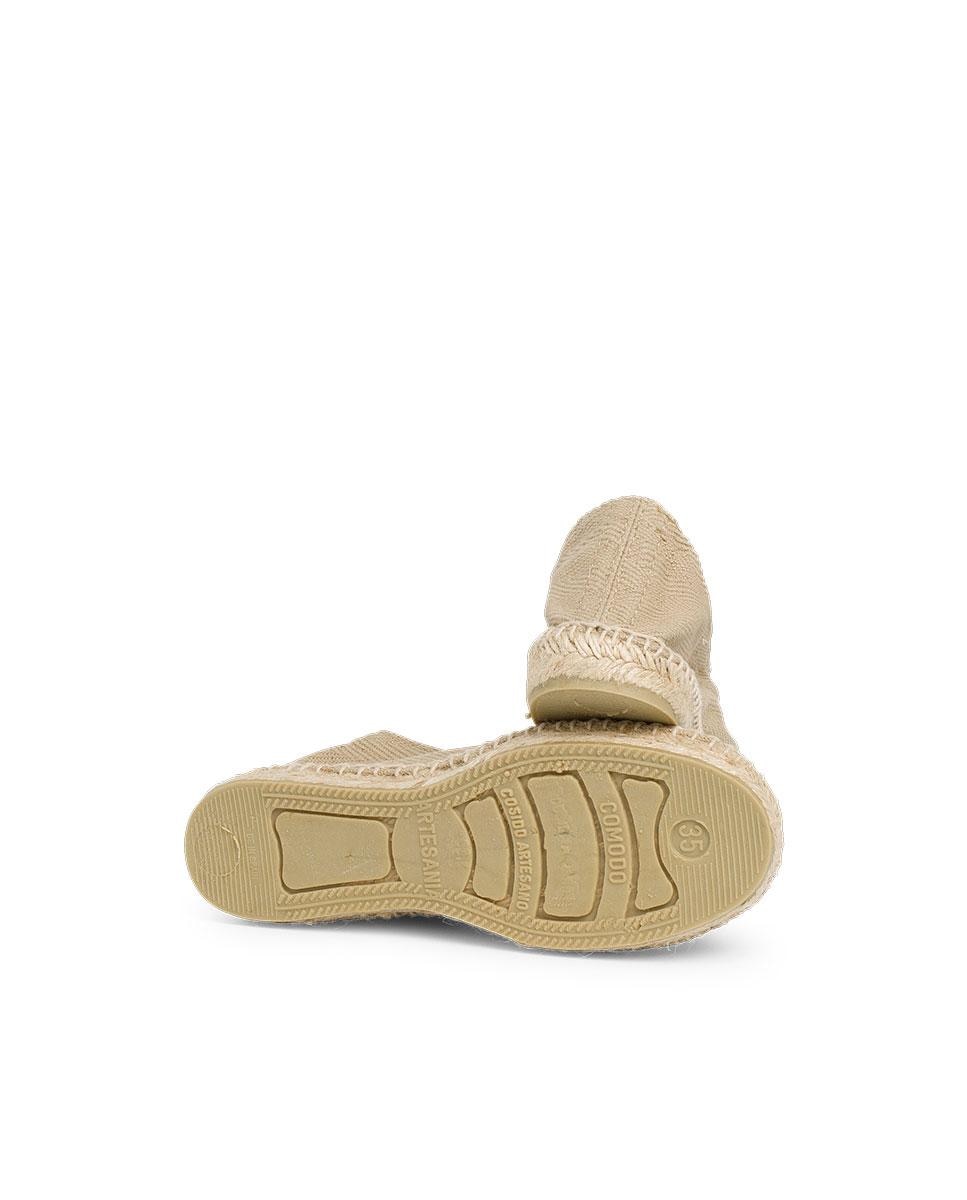 Alpargatas de niños de espiga - Pisamonas - Beige Beige-3