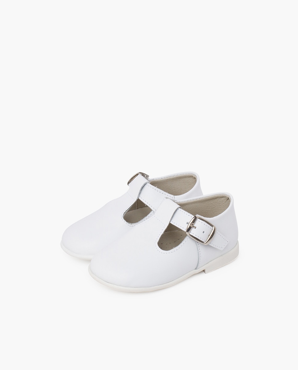 Pisamonas - Pepitos de bebé niño piel hebilla.