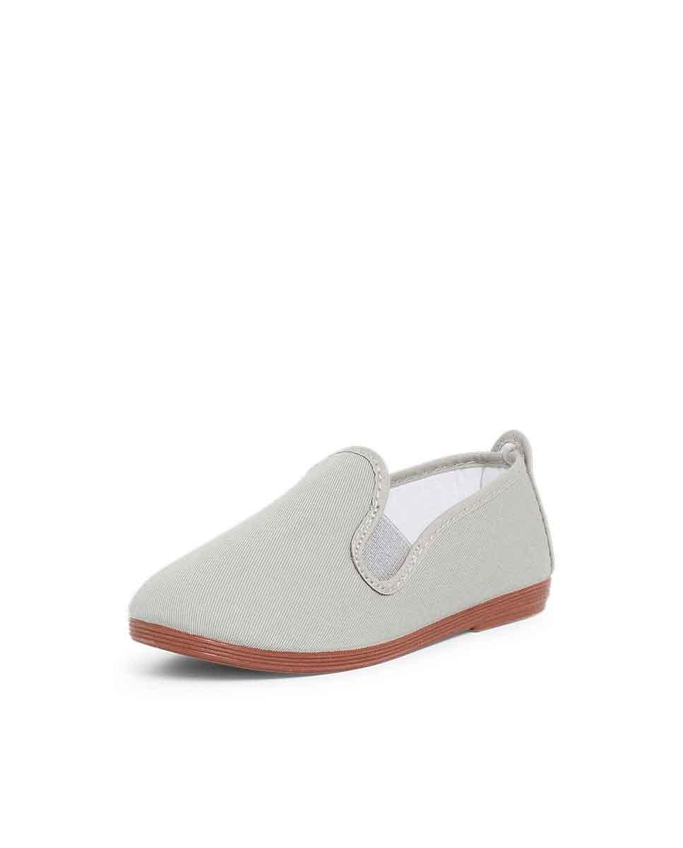 Zapatillas de lona de niños kung-fu camping - Pisamonas - Gris Gris-2
