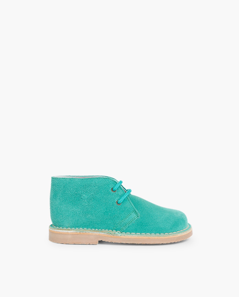 Botas de niños botas safari cordones - Pisamonas - Verde Verde-1