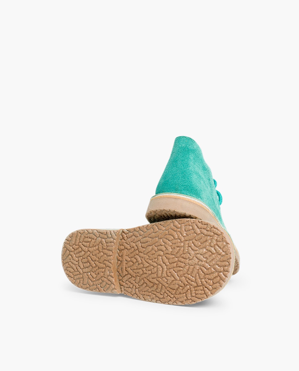 Botas de niños botas safari cordones - Pisamonas - Verde Verde-2
