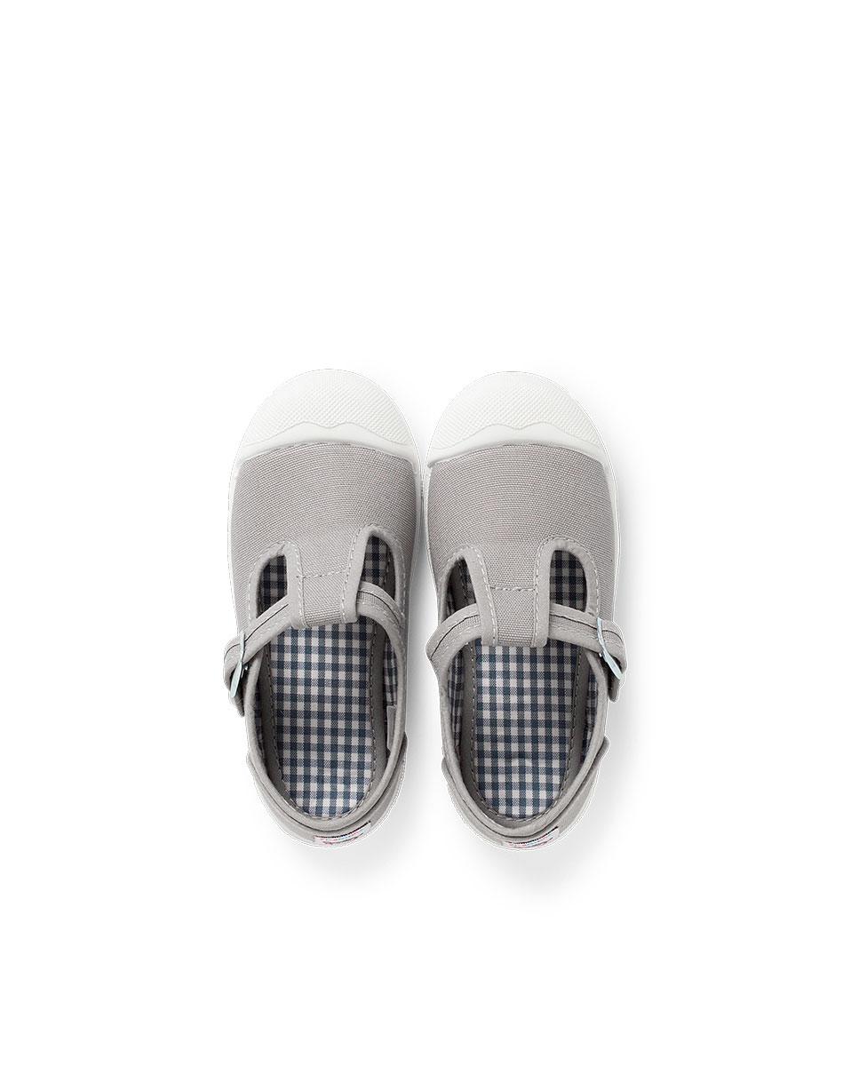 Pepitos de bebé lona puntera goma tipo pepitos - Pisamonas - Gris Gris-5