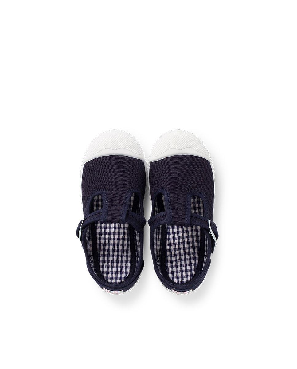Pepitos de bebé lona puntera goma tipo pepitos - Pisamonas - Azul marino Azul marino-5
