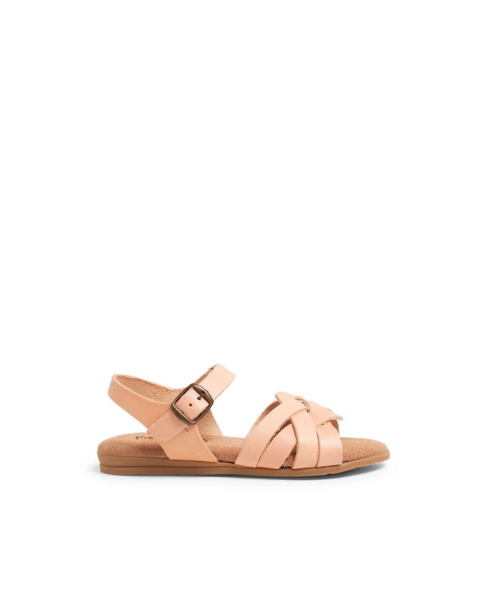 Pisamonas - Sandalias cerradas de niña plantilla de gel.