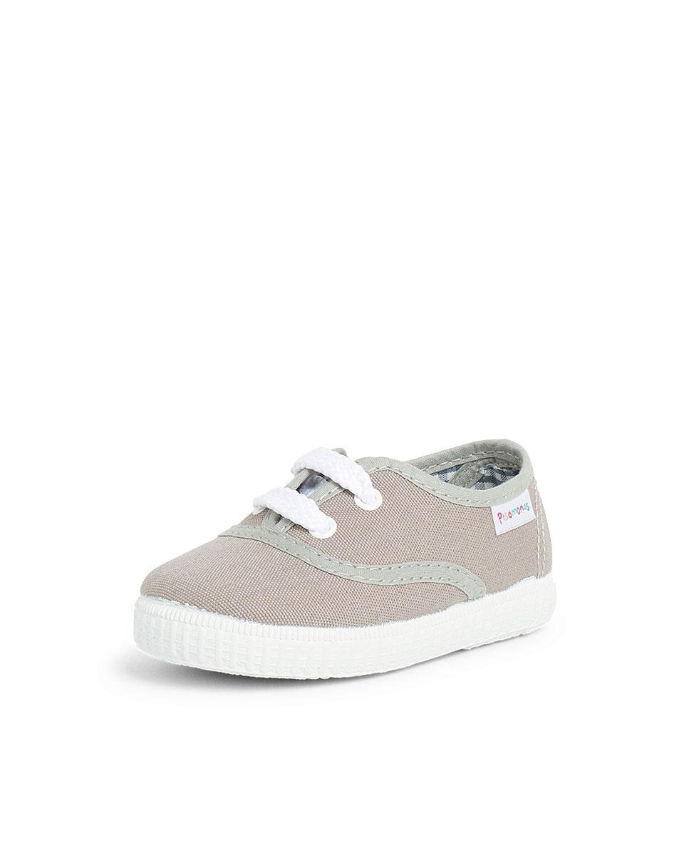 Imagen 2 de Zapatillas deportivas de bebé de cordones - Gris Gris