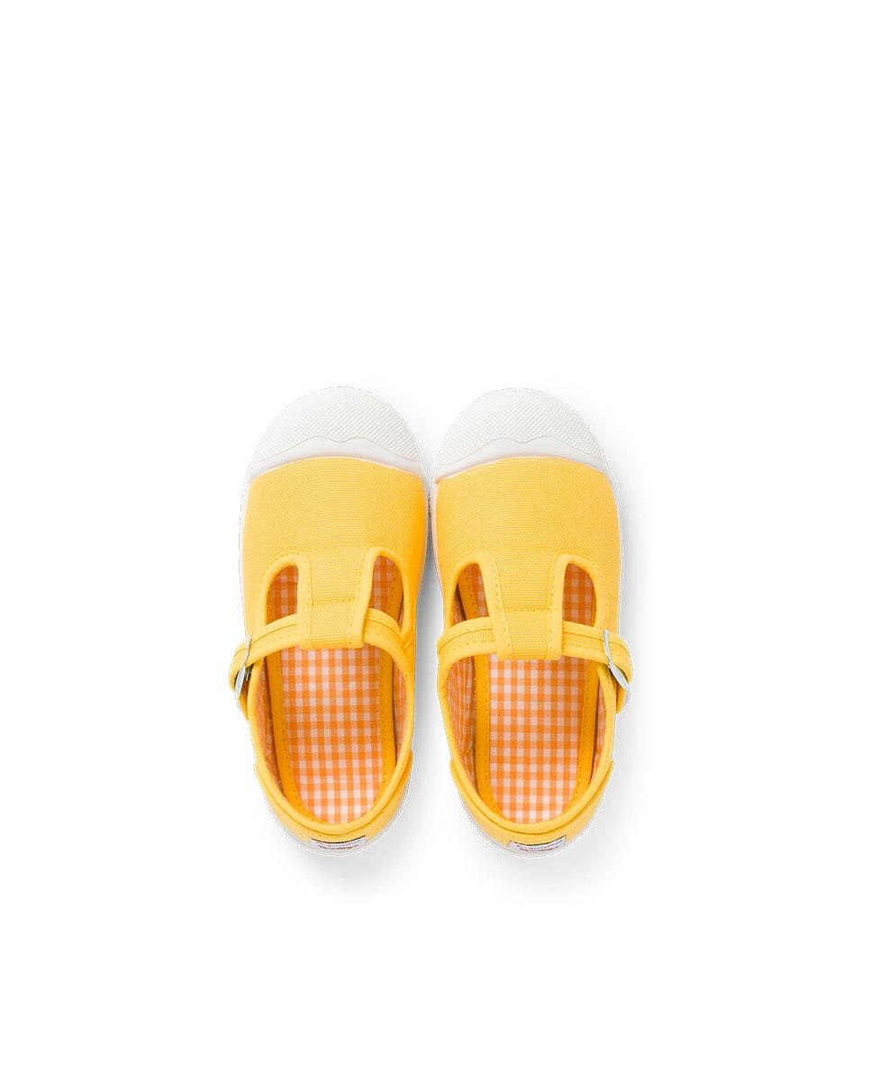 Pepitos de bebé lona puntera goma tipo pepitos - Pisamonas - Amarillo Amarillo-5