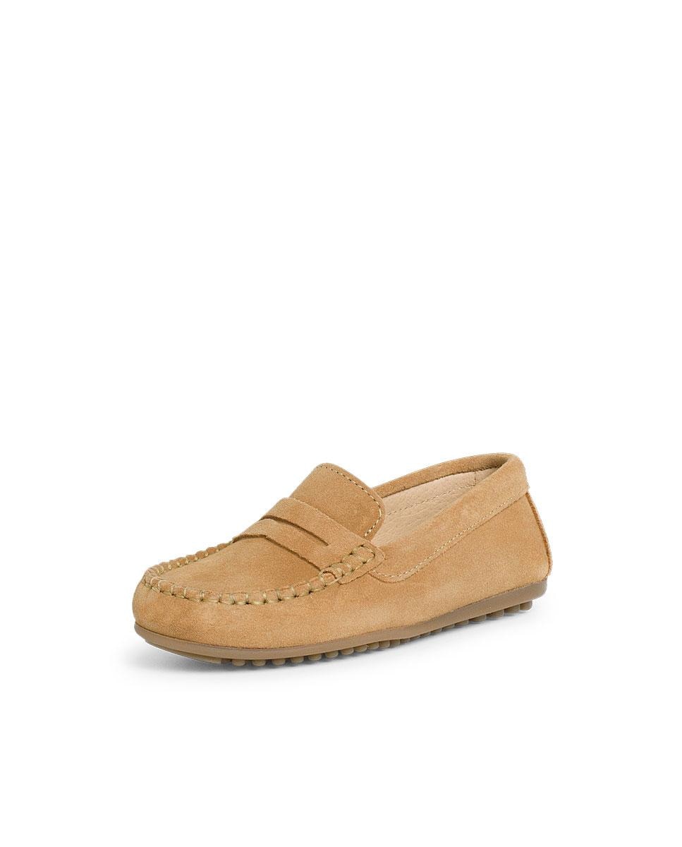 Mocasines de niños serraje antifaz - Pisamonas - Beige Beige-2
