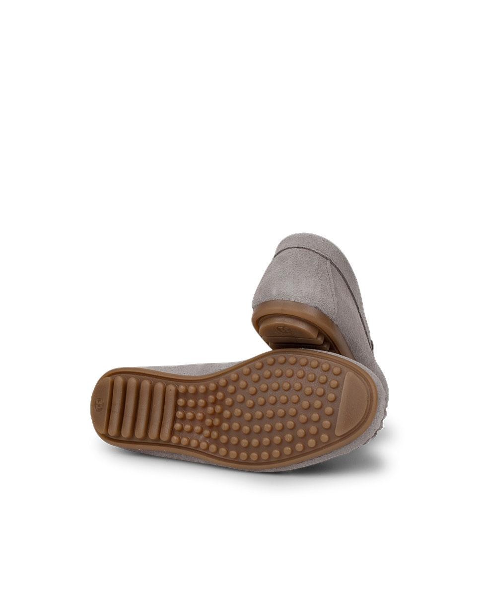 Mocasines de niños serraje antifaz - Pisamonas - Gris claro Gris claro-3