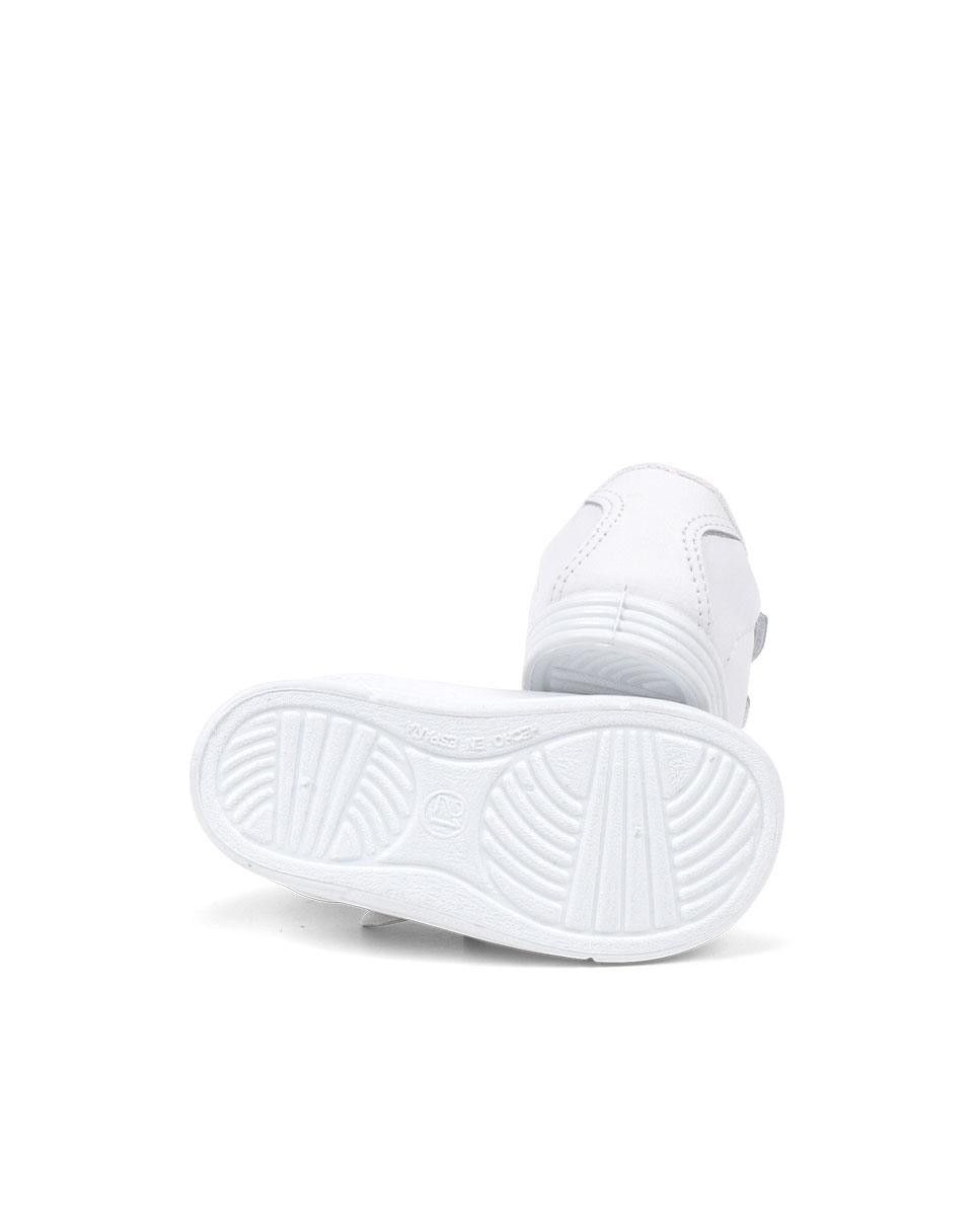 Imagen 3 de Zapatillas deportivas de niños de piel lavable - Pisamonas - Blanco Blanco