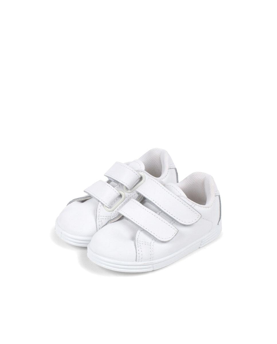 Imagen 4 de Zapatillas deportivas de niños de piel lavable - Pisamonas - Blanco Blanco