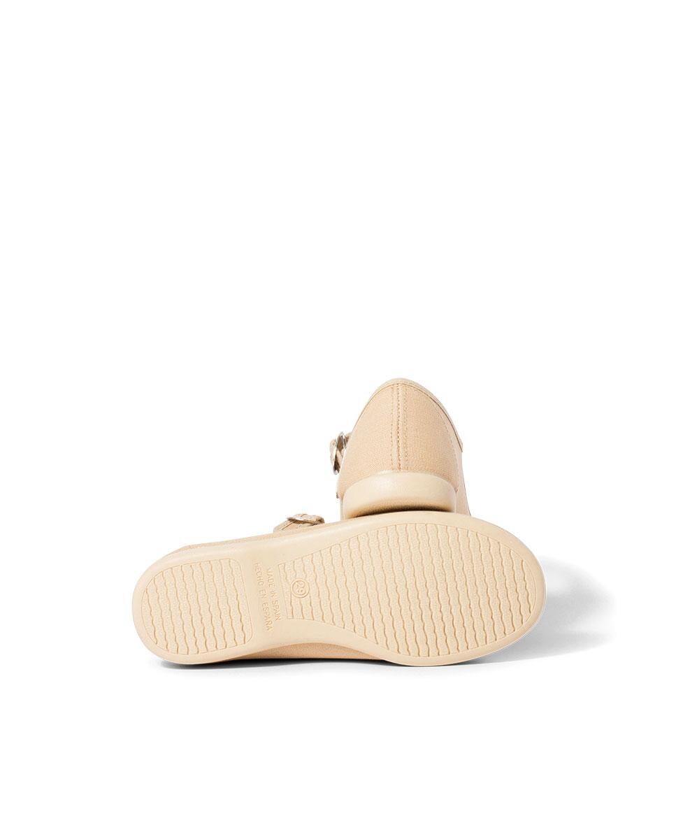 Ballerine In Lona Per Bambina Con Fibbia Giapponese - Pisamonas, Antiscivolo - Foto 6