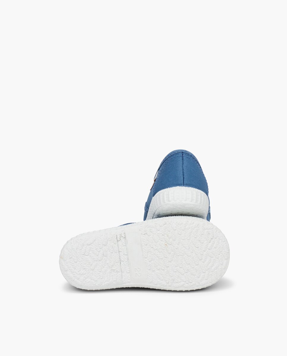 Zapatillas deportivas de bebé niña de cordones - Pisamonas - Azul Azul-2