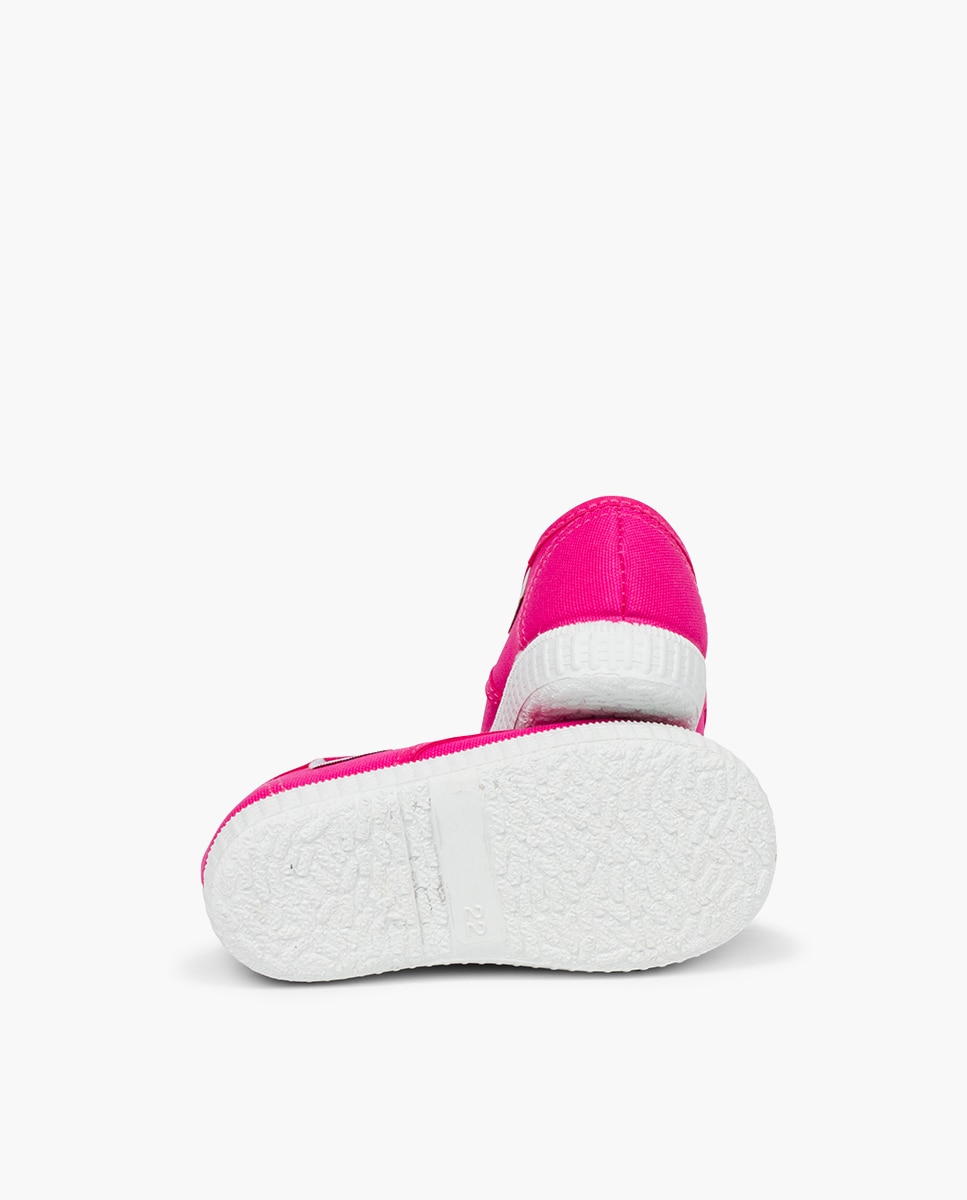 Zapatillas deportivas de bebé niña de cordones - Pisamonas - Magenta Magenta-2