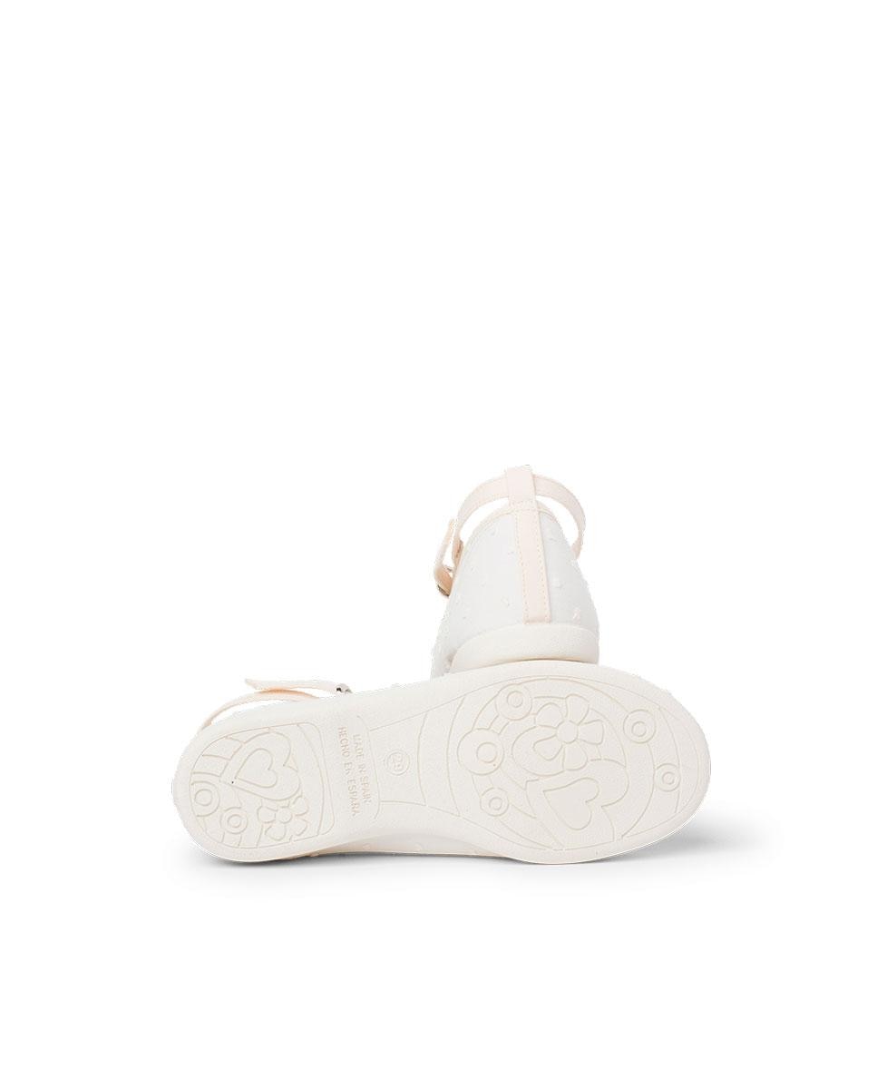 Bailarinas de niña con pulsera plumeti - Pisamonas - Beige Beige-3