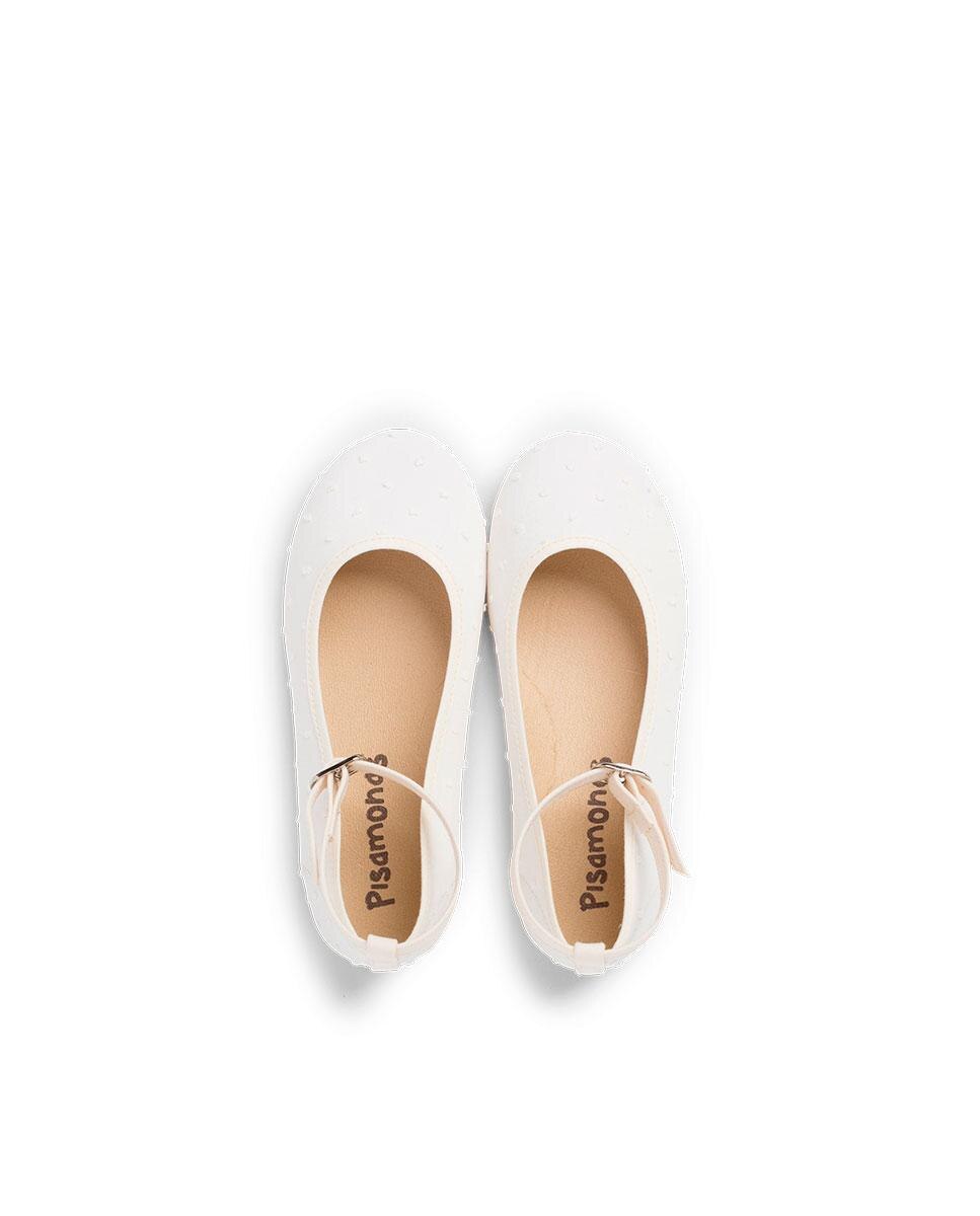 Bailarinas de niña con pulsera plumeti - Pisamonas - Beige Beige-5