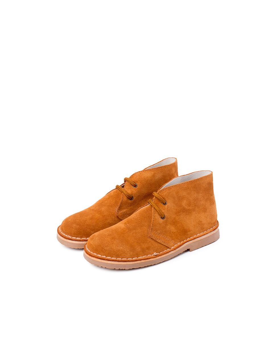 Botas de niños estilo safari cordones - Pisamonas - Camel Camel-4