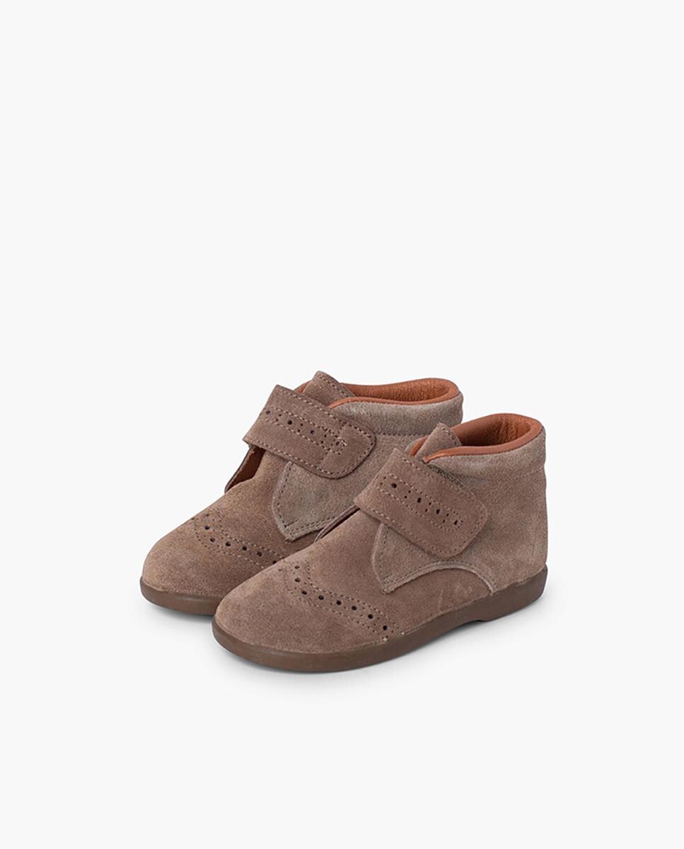 Botas de bebé con picados pequeños tira - Pisamonas - Topo Topo-4