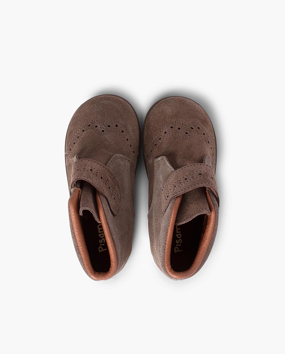 Botas de bebé con picados pequeños tira - Pisamonas - Topo Topo-5