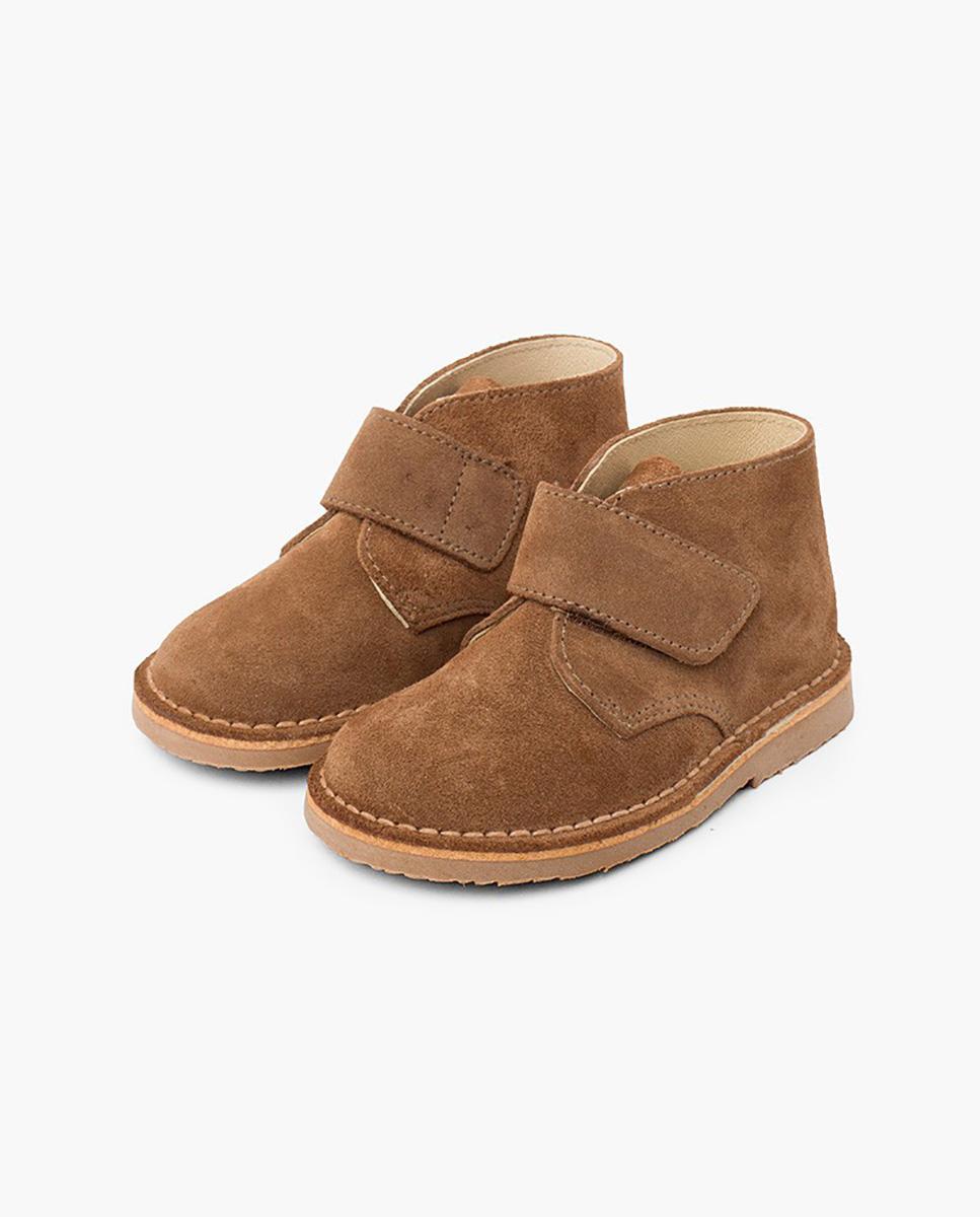 Botas de Bebé Niño Botas Safari tira adherente - Pisamonas - Topo Topo-4