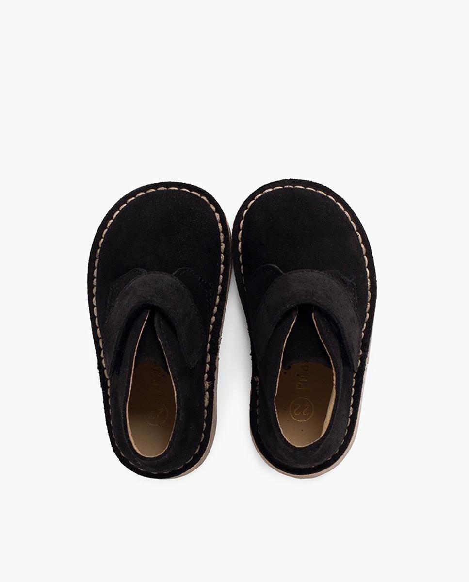 Botas de Bebé Niño Botas Safari tira adherente - Pisamonas - Negro Negro-5