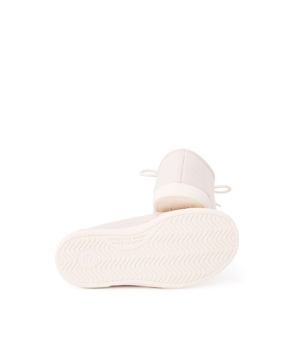 Zapatillas de lona de bebé con puntera de goma - Pisamonas - Beige Beige-3