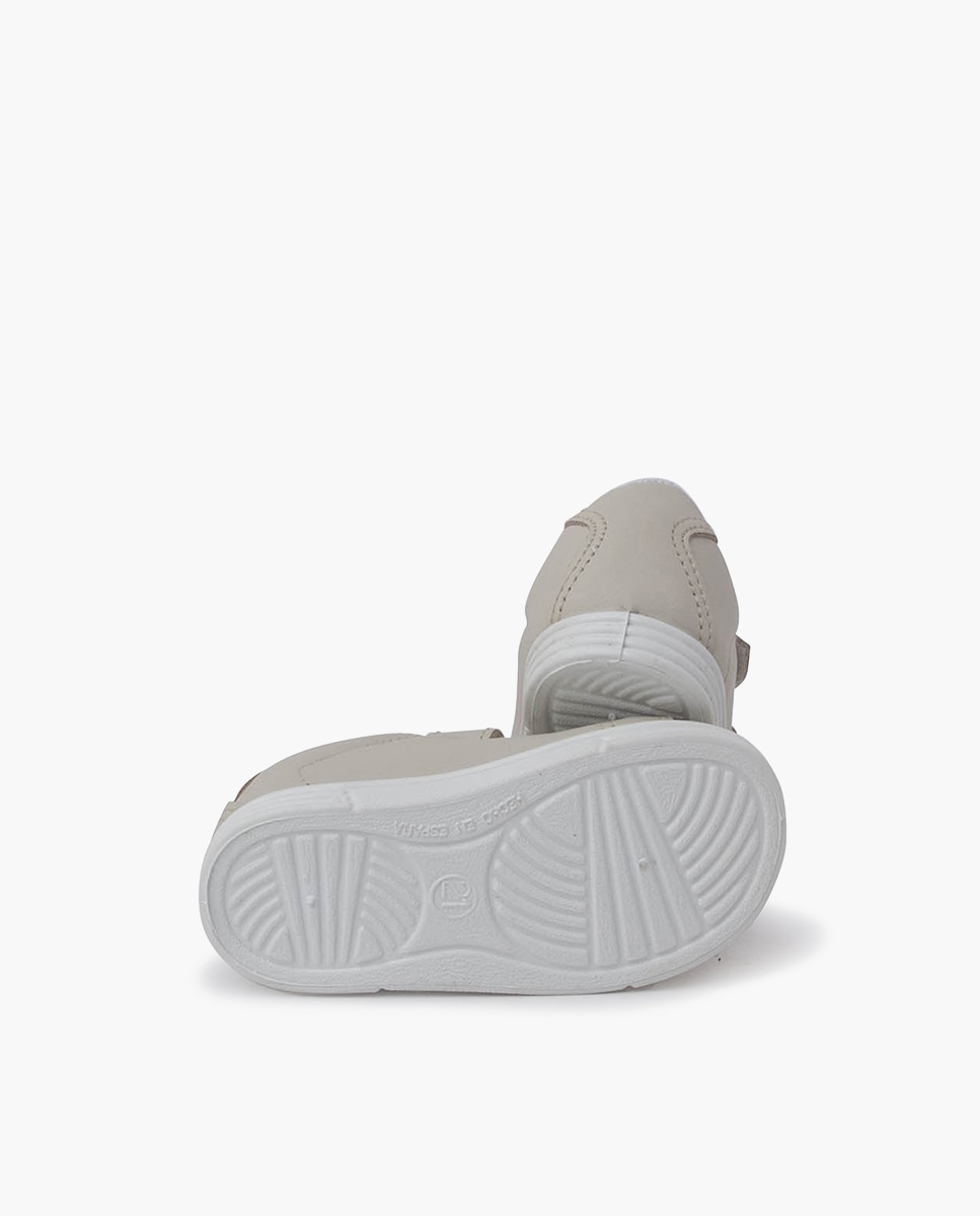 Imagen 2 de Zapatillas deportivas de niños de piel lavable - Pisamonas - Beige Beige