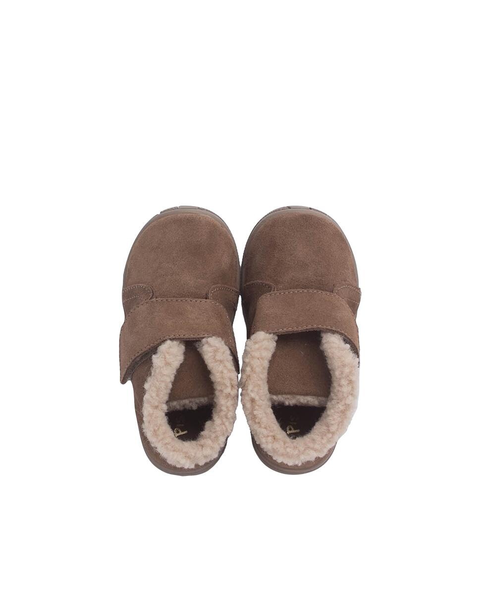 Botas Infantiles Pisamonas Con Cuello De Borreguito Y Cierre Adhesivo - Cómodas, Calentitas, Fabricadas En España
