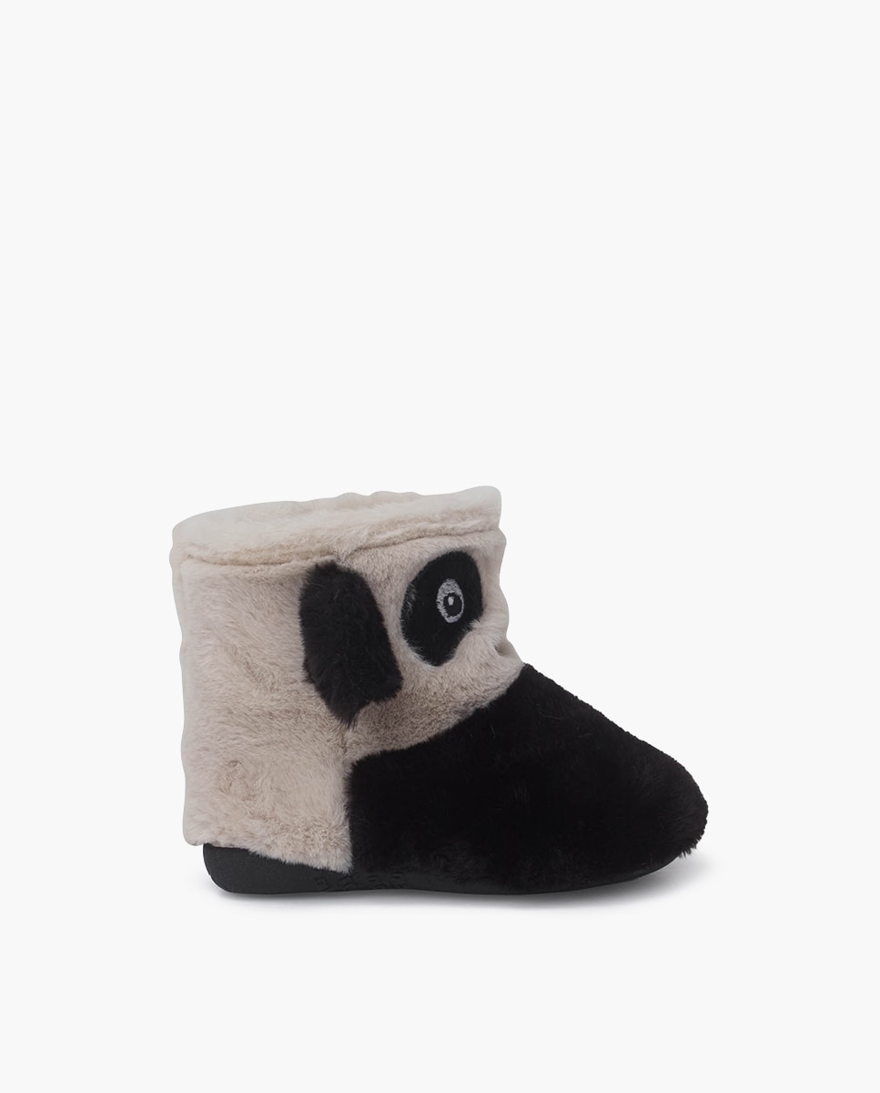Zapatillas de casa cerradas de niños casa panda - Pisamonas - Blanco Blanco-1