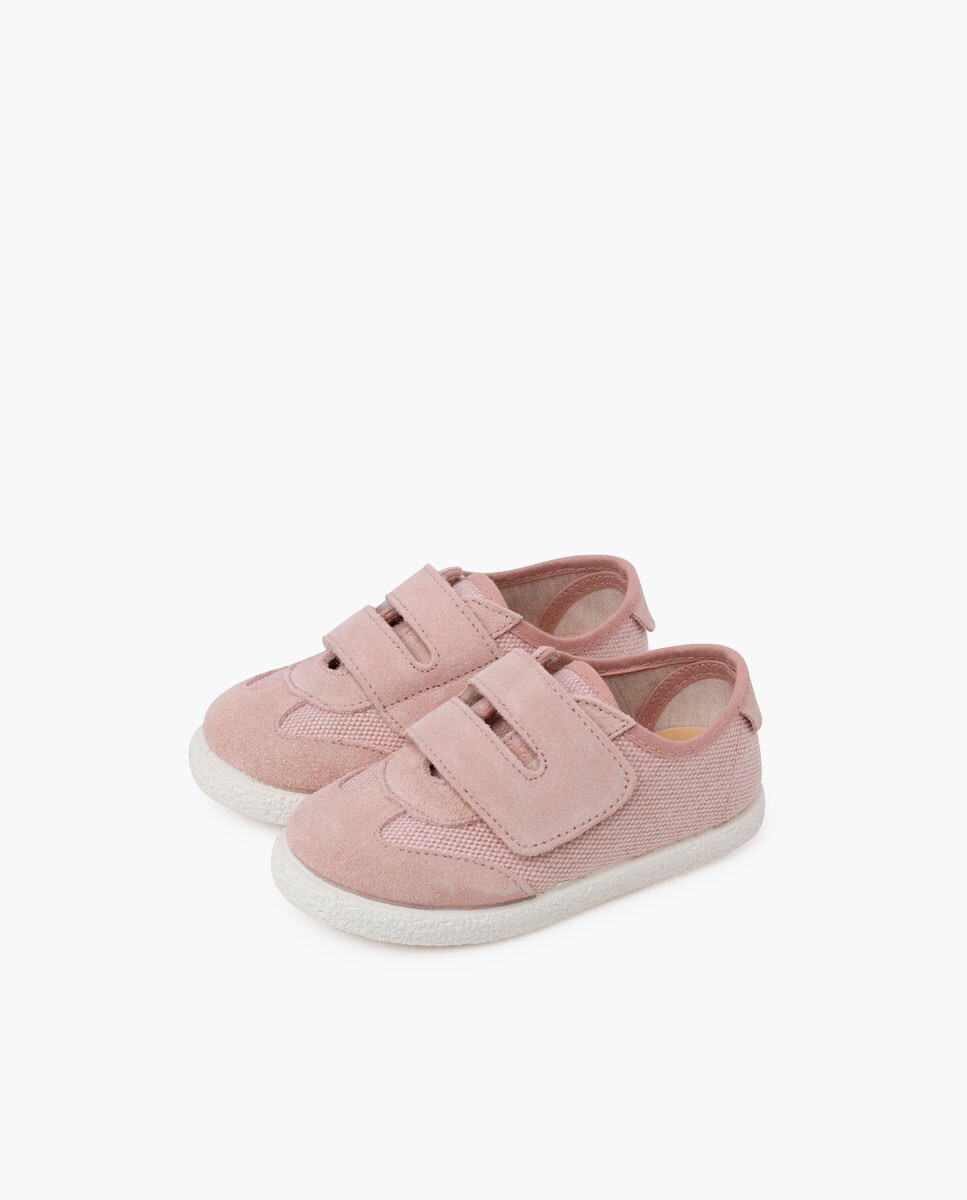 Bluchers Niño De Serraje Con Picado Y Cordones