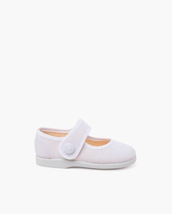 Pisamonas Merceditas: Comode Ballerine Con Chiusura A Velcro E Suola In Gomma - Made In Spagna, Qualità Garantita!