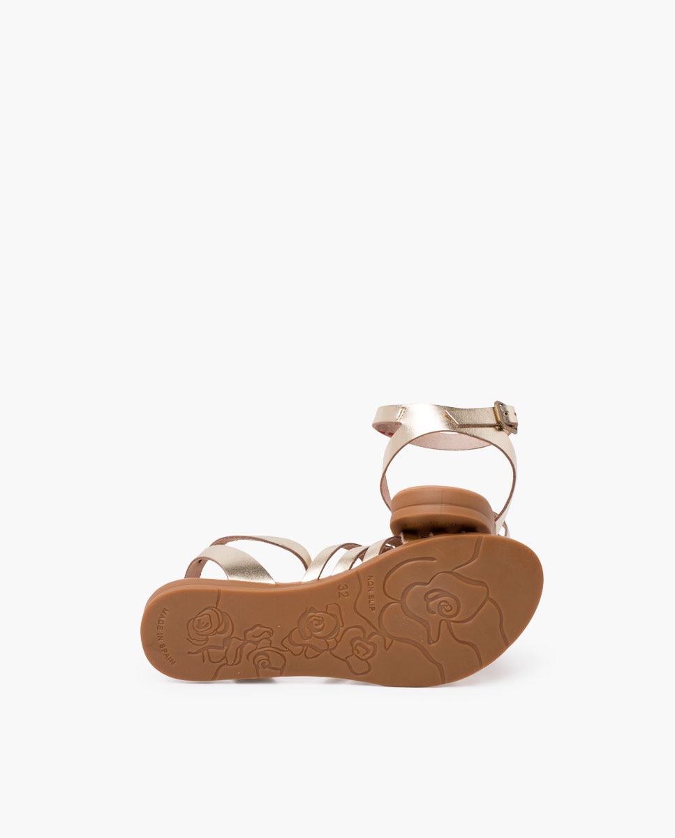 Sandalias Cerradas De Niños Piel Cruzada Tiras Anchas · Pisamonas · El