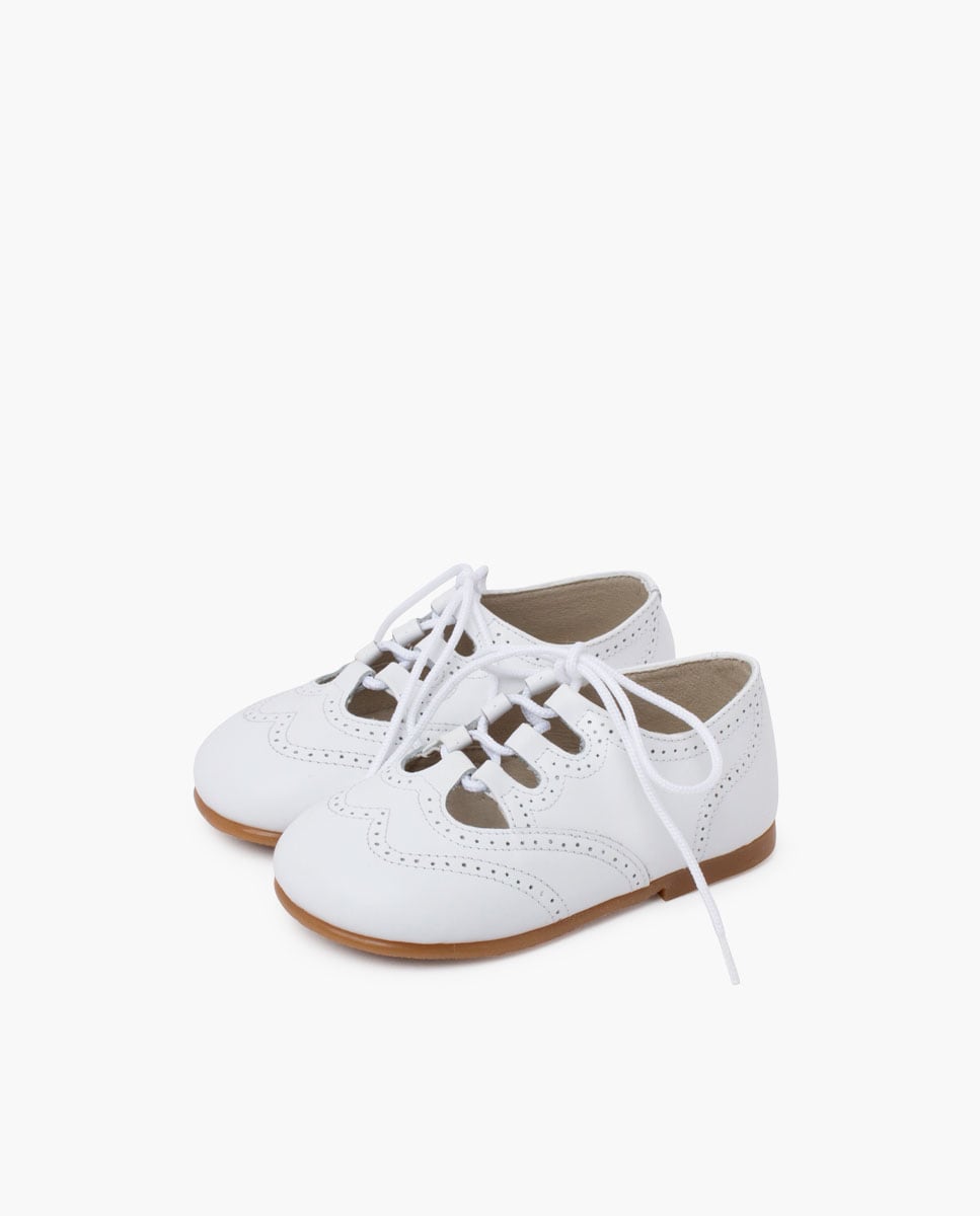 Scarpe Oxford Pisamonas Per Bambini - Pelle Scamosciata, Doppia Opzione Lacci/Fiocco - Foto 10
