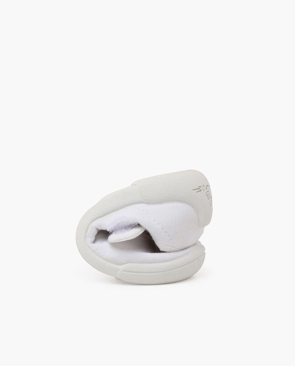 Merceditas barefoot tira adherente - Pisamonas - Blanco Blanco-5