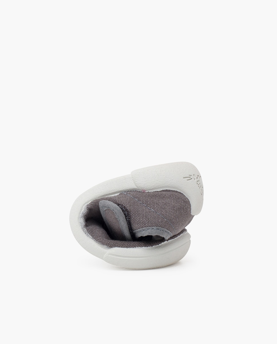 Merceditas barefoot tira adherente - Pisamonas - Gris Gris-5