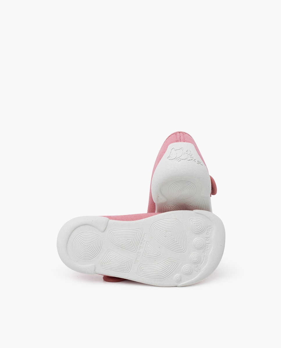 Merceditas barefoot tira adherente - Pisamonas - Rosa Rosa-2