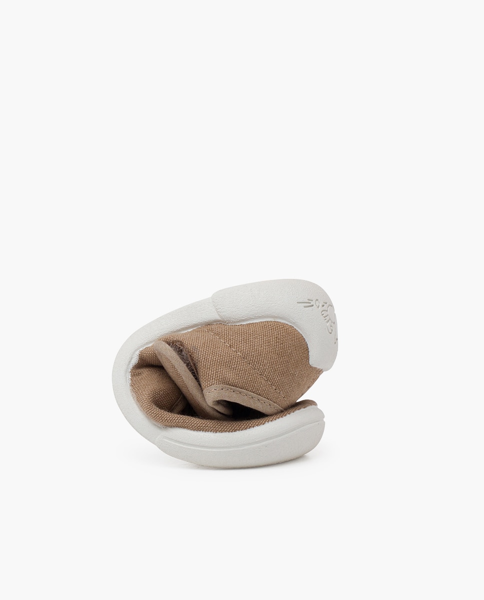 Imagen 5 de Pepitos barefoot tira adherente en azul oscuro - Pisamonas - Beige Beige
