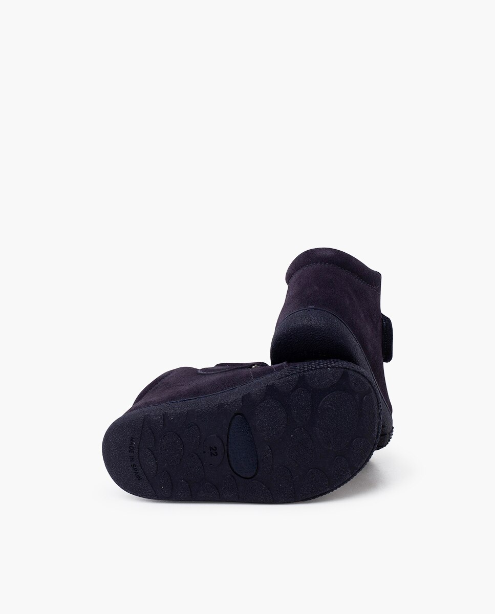 Botas de niños barefoot serraje - Pisamonas - Azul marino Azul marino-2