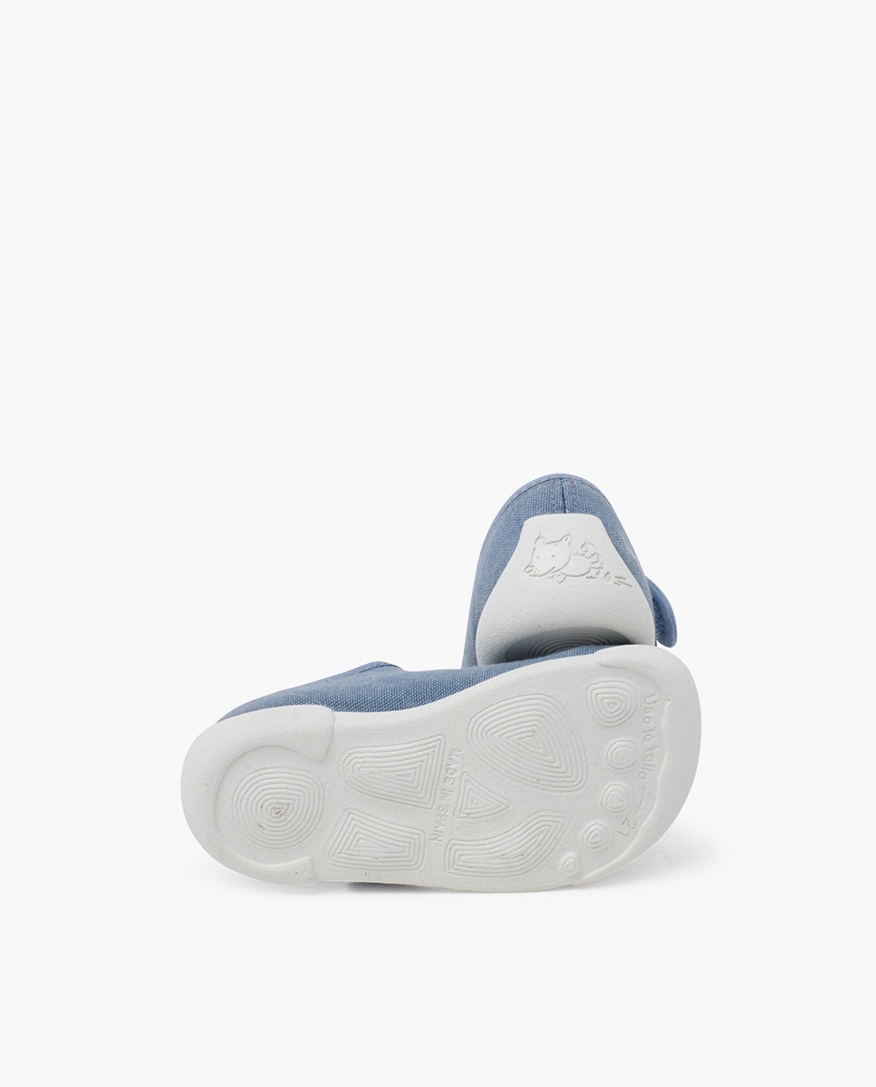 Merceditas barefoot tira adherente - Pisamonas - Azul celeste Azul celeste-2