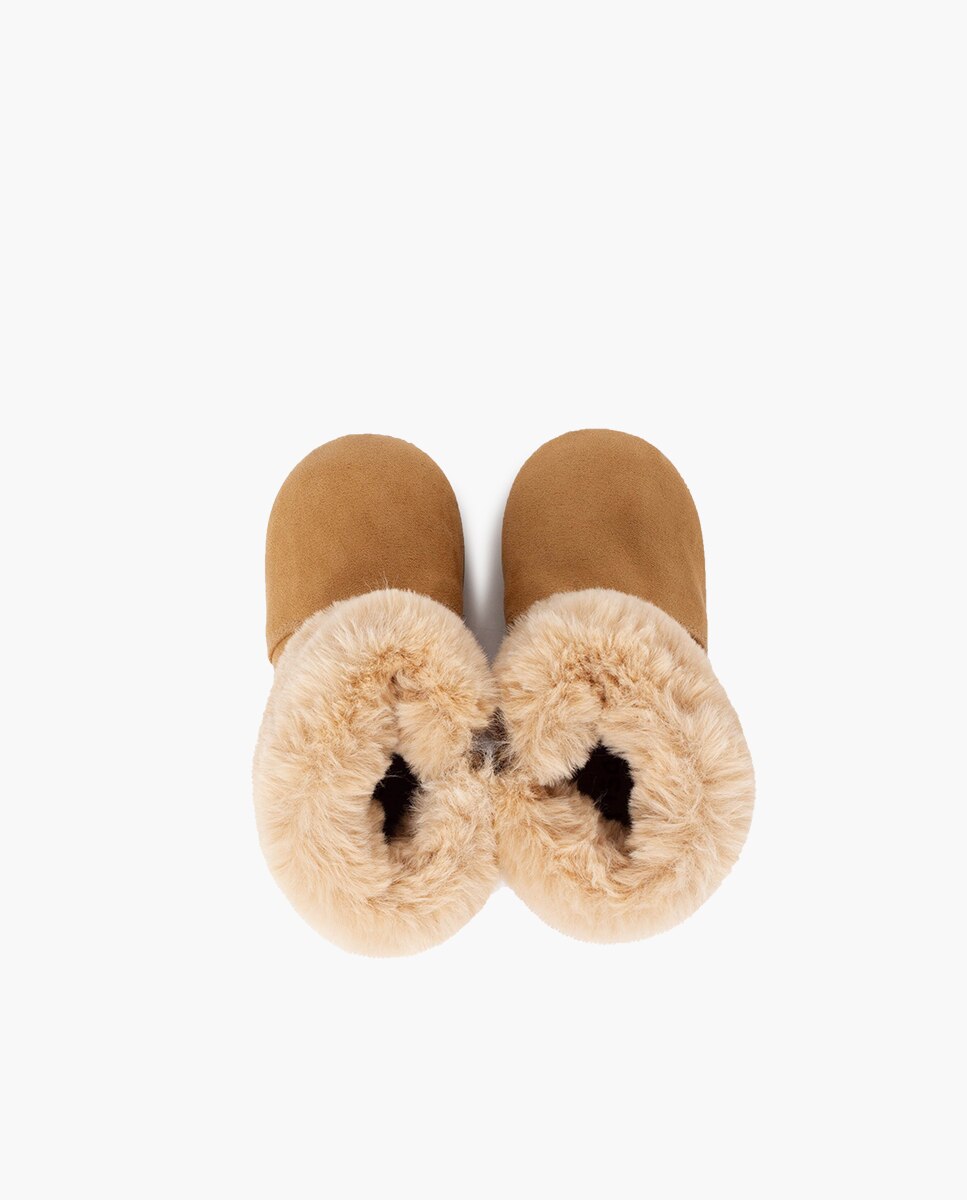 Botas de niña cuello pelito suela fina - Pisamonas - Camel Camel-4
