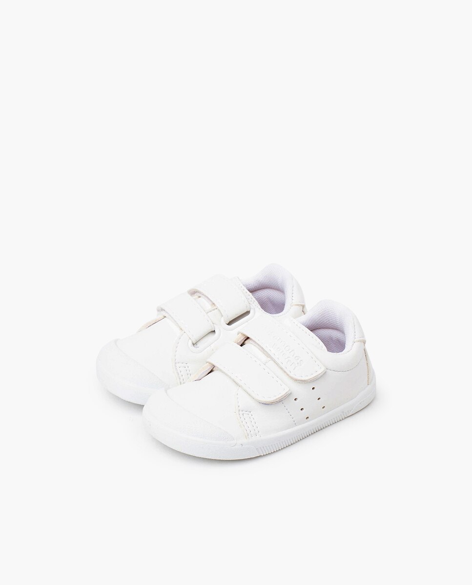 Pisamonas - Zapatillas de lona de niña deporte barefoot colegiales.