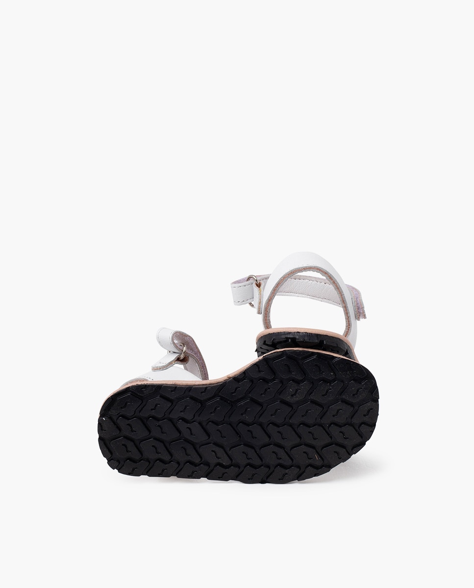 Sandalias de bebé niña blanditas suela flexible - Pisamonas - Blanco Blanco-2