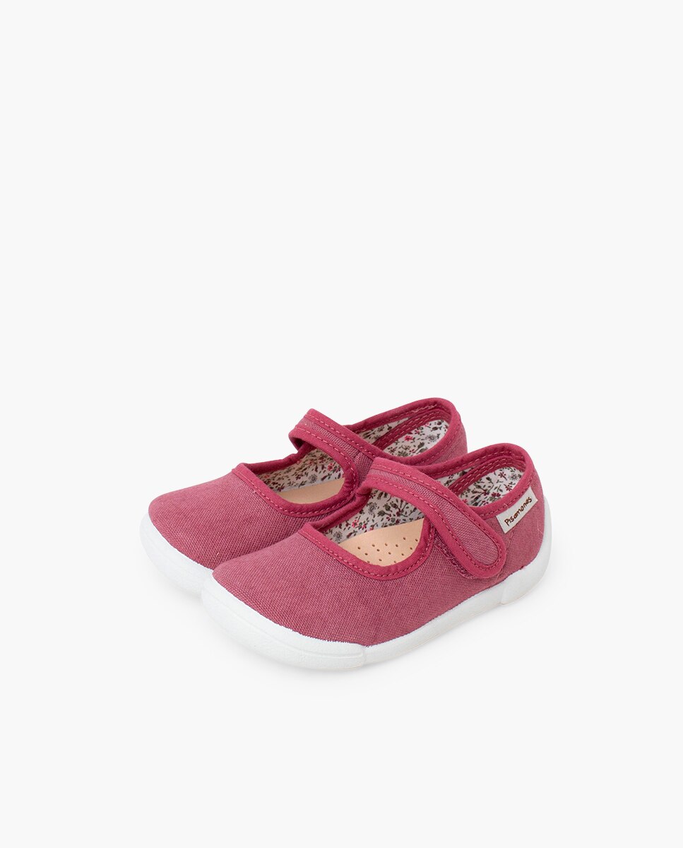 Merceditas barefoot tira adherente - Pisamonas - Morado Morado-3