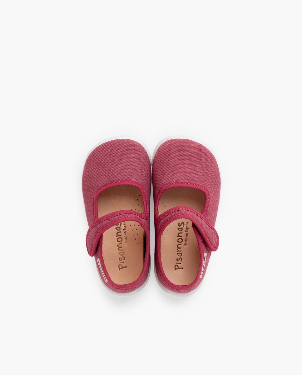 Merceditas barefoot tira adherente - Pisamonas - Morado Morado-4