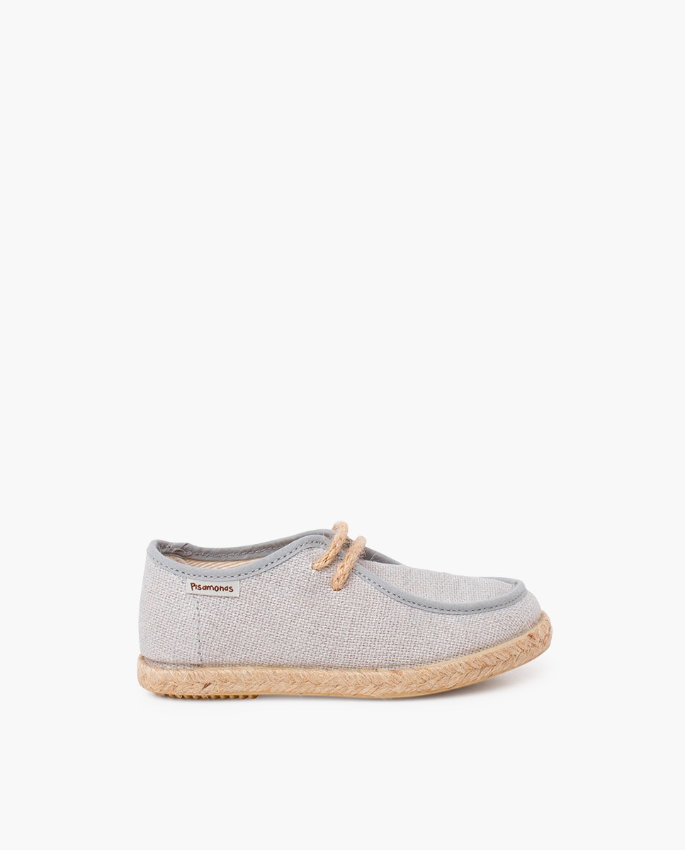 Imagen 0 de Náuticos de niño wallaby yute Beige
