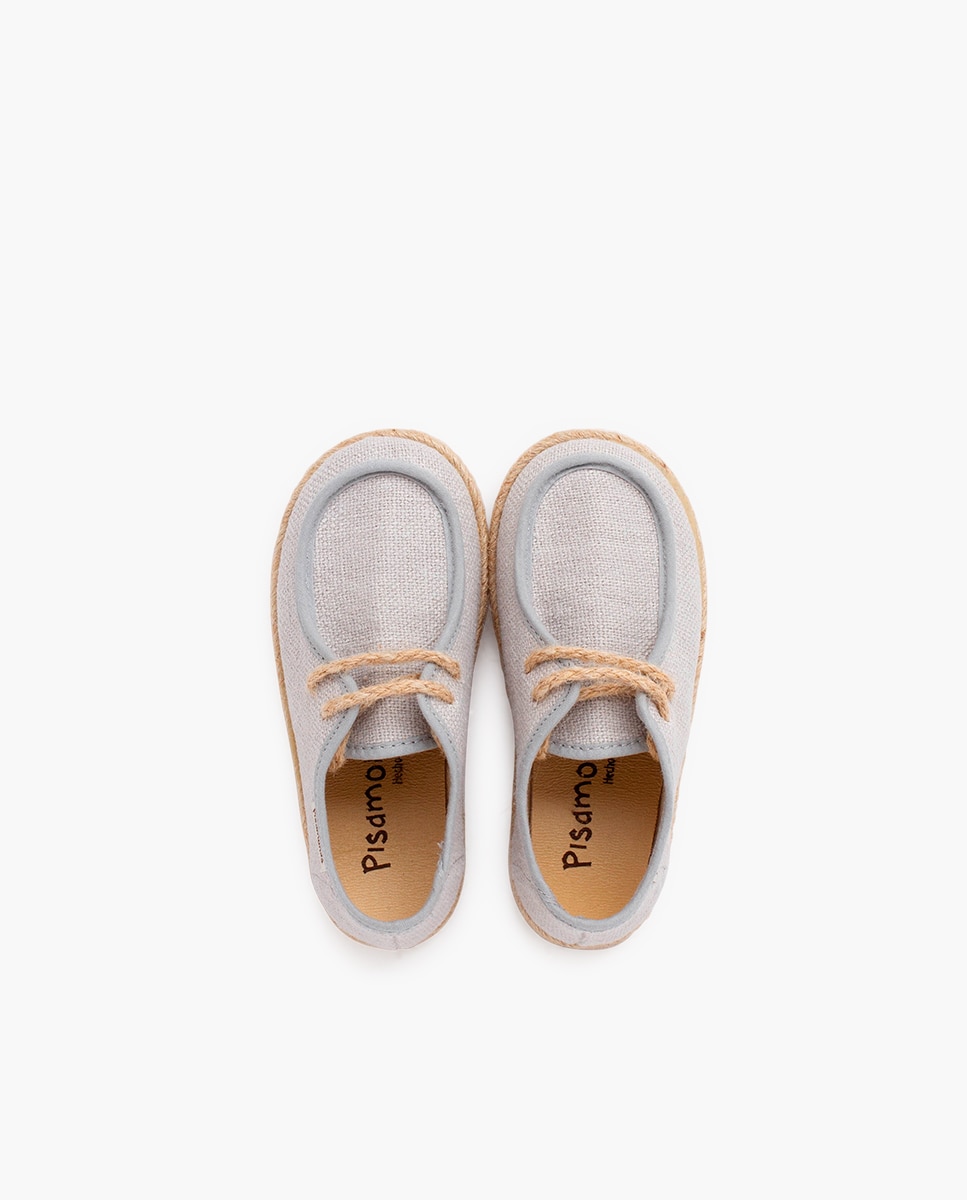 Náuticos de niño wallaby yute - Pisamonas - Beige Beige-4