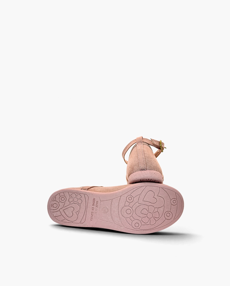 Imagen 2 de Merceditas de niña tiras cruzadas estrella - Pisamonas - Rosa Rosa
